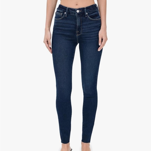 Good American Skinny Jeans. WORN ONCE! SZ 8 SZ 29 Length 28 - Picture 3 of 8